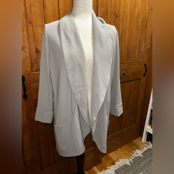 Aritzia Wilfred Dove Grey Chevalier Jacket - Picture 2 of 5